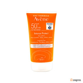 فلوئید ضد آفتاب اون Avene مدل Intense Protect با +SPF50 مناسب پوست حساس 150 میل