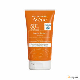 فلوئید ضد آفتاب اون Avene مدل Intense Protect با +SPF50 مناسب پوست حساس 150 میل