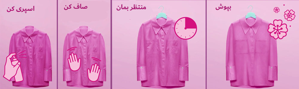 اسپری خوشبو کننده و ضد چروک لباس یوموش با رایحه گل ارکیده 200 میل