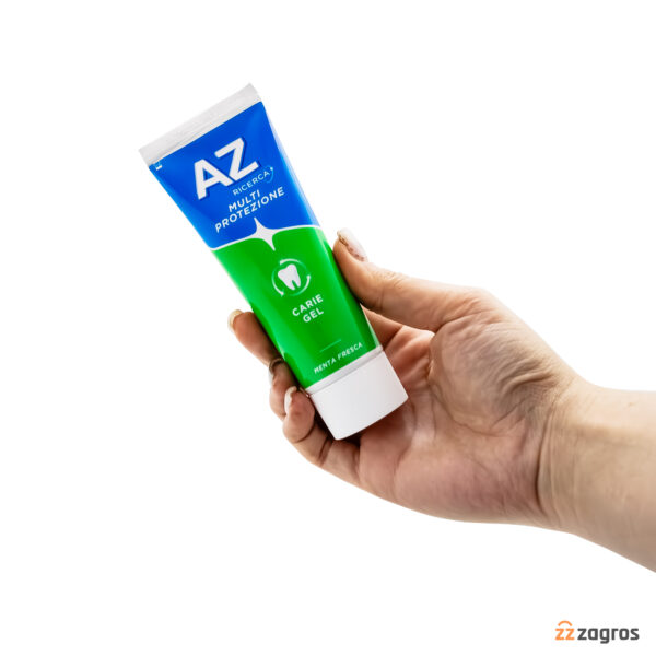 خمیر دندان Az Ricerca مدل Carie Gel حجم 75 میل