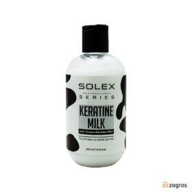 شیر مو کراتینه بدون سولفات سولکس مناسب انواع مو 250 میل
