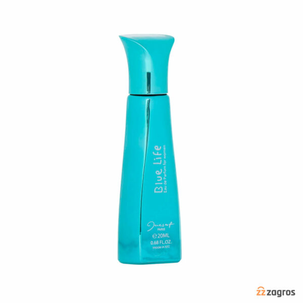 عطر جیبی زنانه ژک ساف مدل Blue Life حجم 20 میل