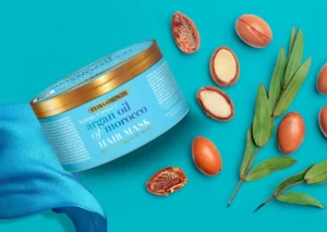 ماسک مو بدون سولفات Ogx حاوی روغن آرگان مناسب موهای خشک و آسیب دیده 300 میل