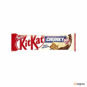 ویفر نستله با روکش شکلات شیری و سفید Kitkat Chunky وزن 38 گرم