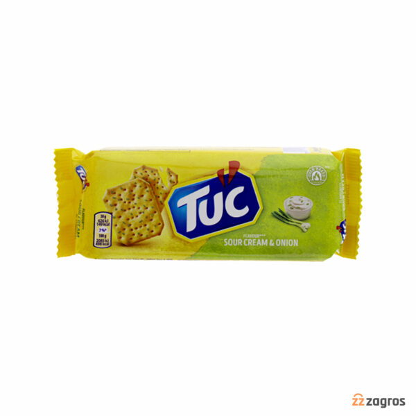 کراکر توک Tuc با طعم پیاز و خامه ترش 100 گرم