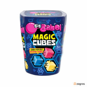 آدامس میوه‌ای بیگ بابل Big Babol مدل Magic Cubes وزن 25.2 گرم