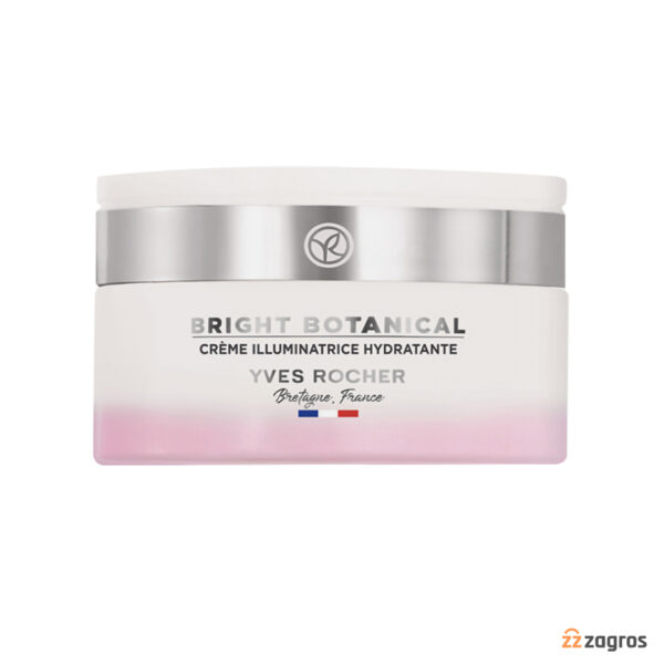 کرم آبرسان و روشن کننده ایوروشه سری Bright Botanical حجم 50 میل