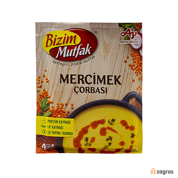 سوپ عدس Bizim Mutfak وزن 72 گرم
