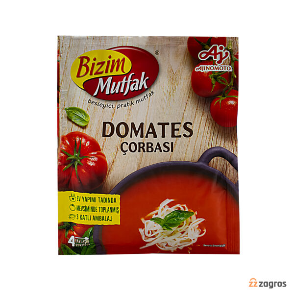سوپ گوجه فرنگی Bizim Mutfak وزن 65 گرم