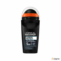 رول ضد تعریق مردانه لورآل مدل Carbon Protect 5 In 1 حجم 50 میل