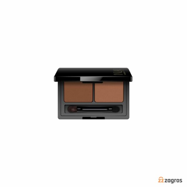 سایه ابرو 2 رنگ این لی مدل Caramel Soft Brown شماره 01