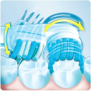 سری یدک مسواک برقی اورال بی مدل Dual Clean بسته 2 عددی