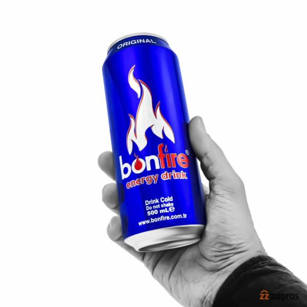 نوشیدنی انرژی زا بونفایر Bonfire حجم 500 میل