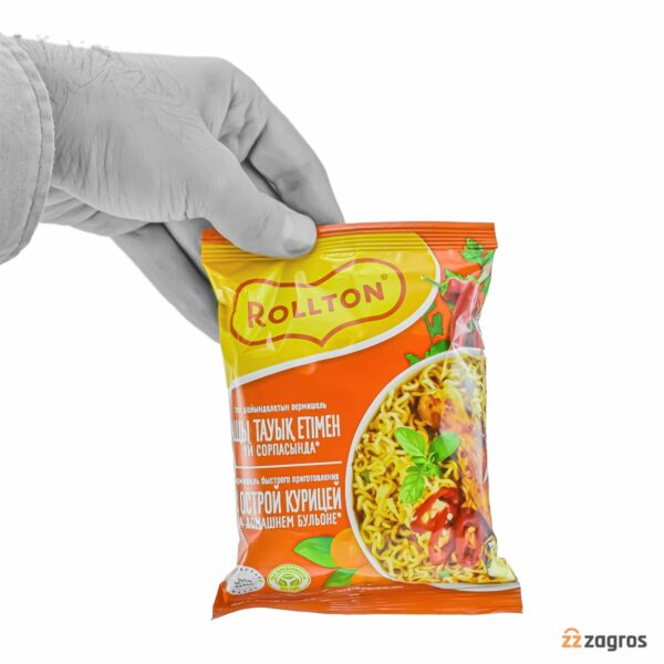 ورمیشل رولتون Rollton با طعم مرغ اسپایسی تند 60 گرم