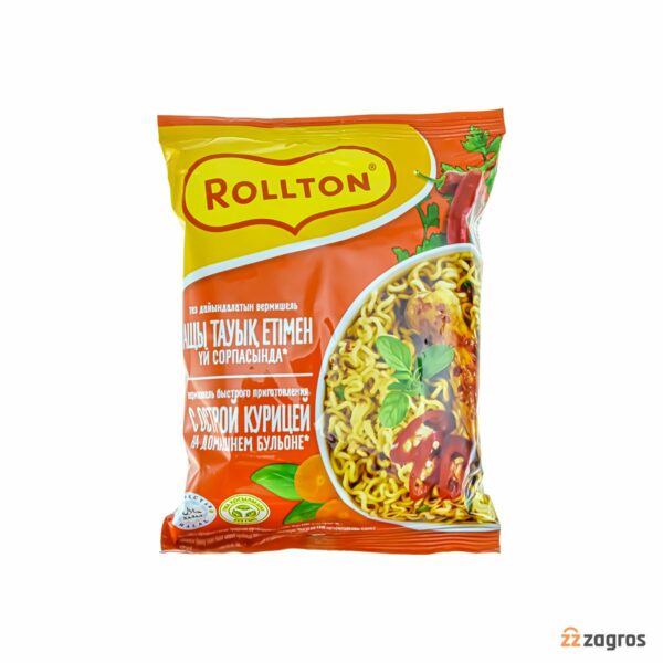 ورمیشل رولتون Rollton با طعم مرغ اسپایسی تند 60 گرم