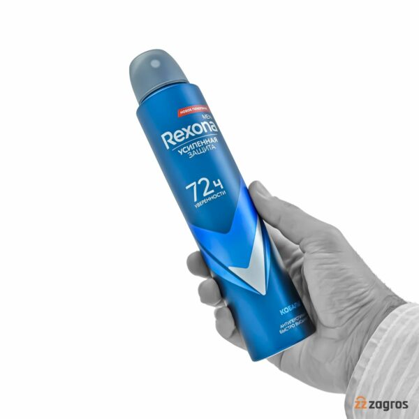 اسپری ضد تعریق مردانه رکسونا مدل Cobalt Dry 72h حجم 200 میل