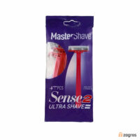 خودتراش زنانه 2 تیغه مستر شیو مدل Sense 2 بسته 4 عددی
