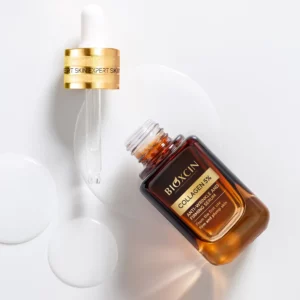 سرم ضد چروک و سفت کننده پوست بیوکسین حاوی 5% کلاژن مناسب انواع پوست 30 میل