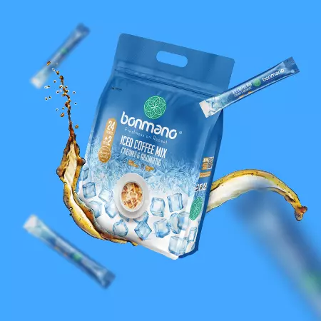 آیس کافی میکس بن مانو بسته 24 عددی