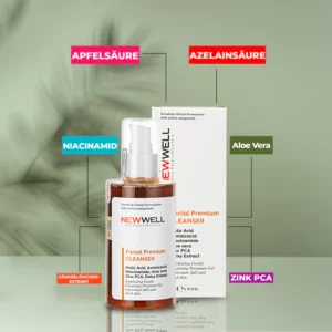 ژل شستشوی صورت نیوول مناسب پوست کدر و خشک 200 میل