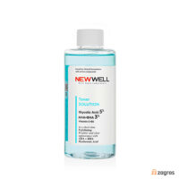 تونر لایه بردار و روشن کننده پوست نیوول Newwell حاوی گلیکولیک اسید 200 میل
