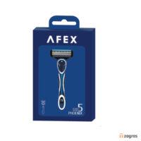 خودتراش 5 تیع افکس Afex مدل Phoenix به همراه سری یدک و قاب مسافرتی