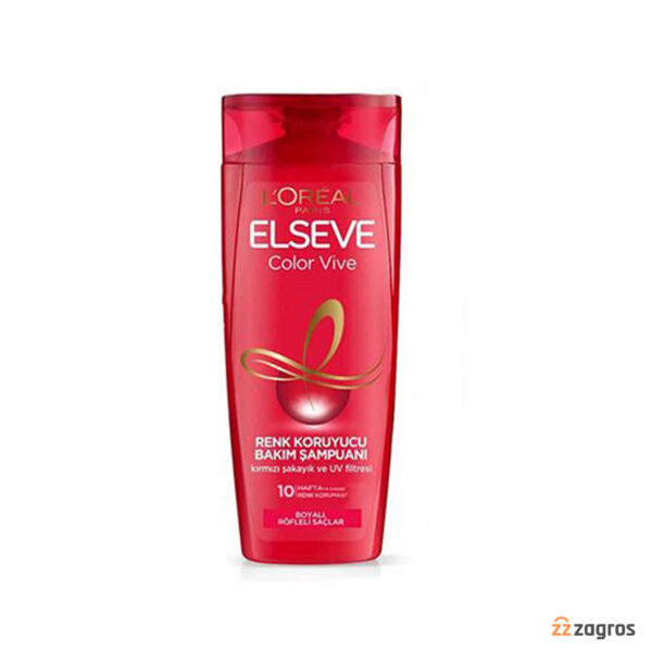 شامپو مناسب موهای رنگ شده لورآل Loreal مدل Color Vive حجم 360 میل