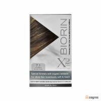 کیت رنگ مو بیورین Biorin شماره 7.1 رنگ بلوند خاکستری
