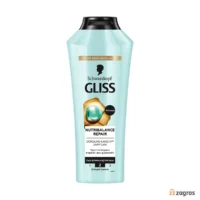 شامپو ترمیم کننده گلیس مدل Nutribalance Repair مناسب انواع موها 400 میل