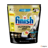 قرص ماشین ظرفشویی فینیش مدل Ultimate Plus با رایحه لیمو 45 عددی