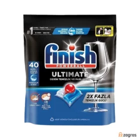 قرص ماشین ظرفشویی فینیش مدل Ultimate بسته 40 عددی