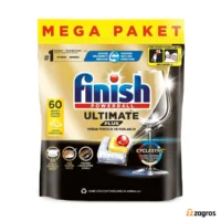 قرص ماشین ظرفشویی فینیش مدل Ultimate Plus با رایحه لیمو ۶۰ عددی