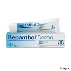 کرم مراقبت از پوست بپانتول مدل Derma مناسب برای دست و صورت 30 گرمی