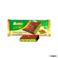 شکلات دبی اولکر Ülker Dubai Çikolata با مغز پسته ۹۳ گرم