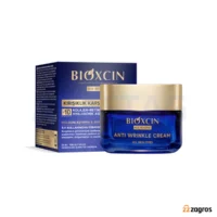 کرم ضد چروک بیوکسین Bioxcin مدل Age Reverse مناسب شب حجم ۵۰ میل