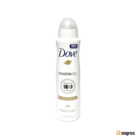 اسپری ضد تعریق زنانه داو Dove مدل clean touch حجم 250 میل