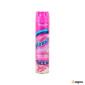 اسپری فوم تمیز کننده فرش و رومبلی ونیش با رایحه بهاری حجم 600 میل