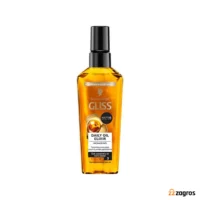 روغن مو گلیس مدل Daily Oil حاوی روغن آرگان و ویتامین E حجم ۷۵ میلی