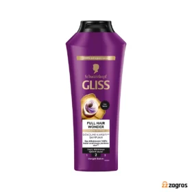 شامپو تقویت کننده گلیس FULL HAIR WONDER مناسب موهای ضعیف 400میل
