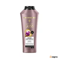 شامپو گلیس Gliss Serum Deep Repair Şampuan ترمیم کننده و ابریشمی کننده مو ۴۰۰ میل