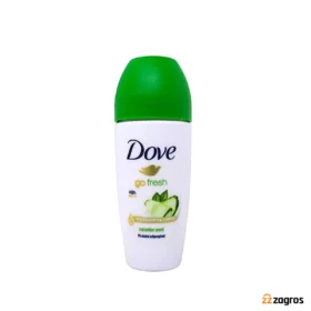 مام رولی ضد تعریق زنانه داو حاوی عصاره خیار مدل GO FRESH حجم 50 میل