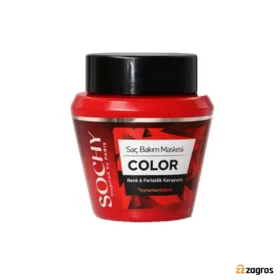 ماسک مو SOCHY سوچی Saç Bakım Maskesi COLOR مناسب موهای رنگ شده 300 میل