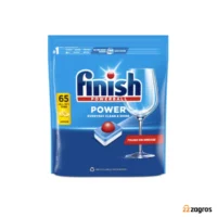 قرص ماشین ظرفشویی فینیش پاور بال Finish Power All In 1 بسته ۶۵عددی