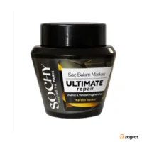 ماسک مو سوچی Sochy Saç Bakım Maskesi Ultimate مناسب موهای خشک وشکننده ۳۰۰ میل