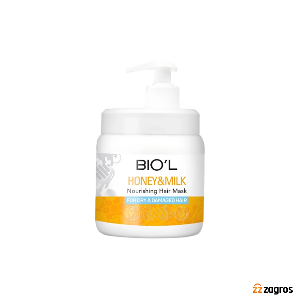 ماسک موی بیول حاوی شیر و عسل، کنترل کننده ریزش مو