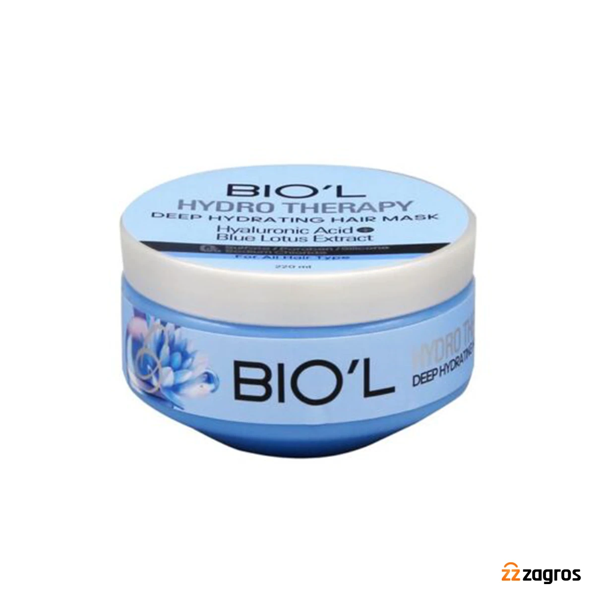 ماسک موی هیدرو تراپی بیول مناسب انواع مو ۲۲۰میل