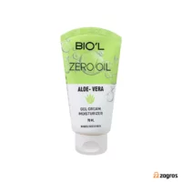 ژل کرم مرطوب کننده حاوی عصاره آلوئه ورا بیول مناسب انواع پوست حجم ۷۰ میل
