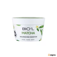 کرم مرطوب کننده کاسه ای عصاره ماچا و روغن ماکادمیا بیول ۲۰۰میل