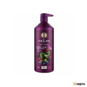 شامپو مو و بدن دالاس Dalas with perfume بارایحه انواع توت 1000 گرم