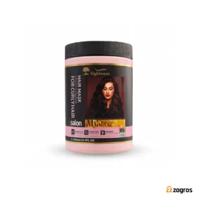ماسک مو بدون سولفات(مخصوص موهای فر) لایتنس Lightness حاوی بوتاکس و کلاژن 900 میل